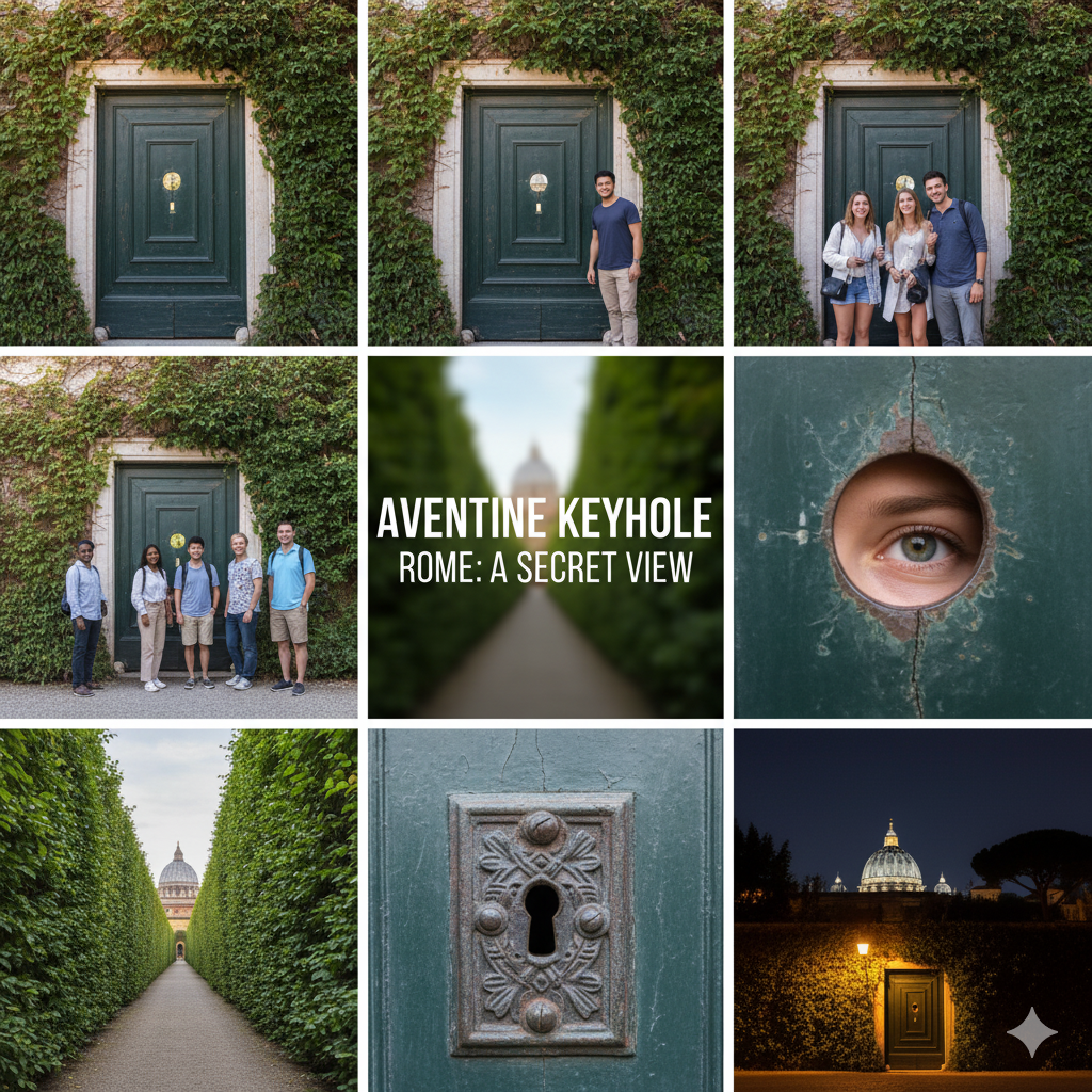 Aventine Keyhole Rome hidden gem