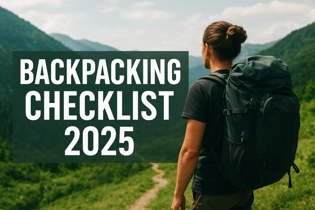backpacking checklist 2025