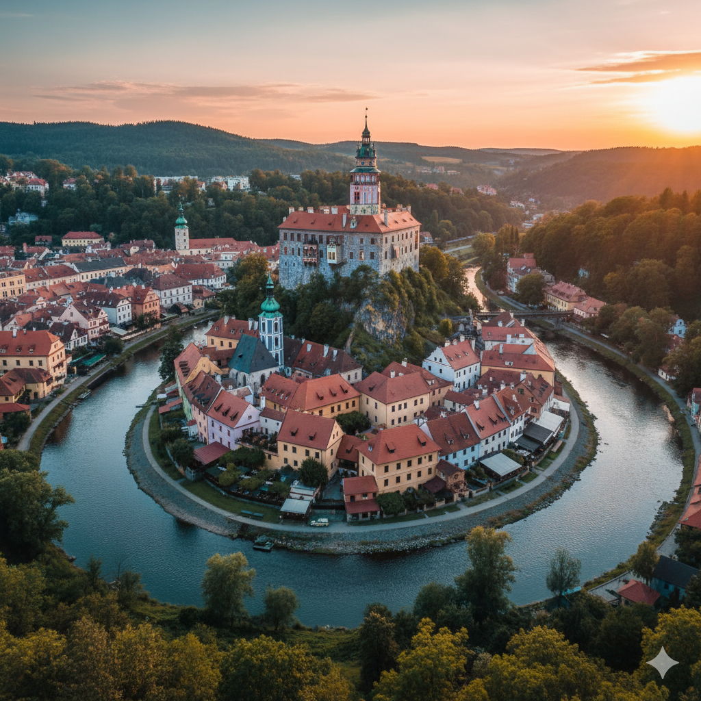 Český Krumlov, Czech Republic – A Fairytale Town