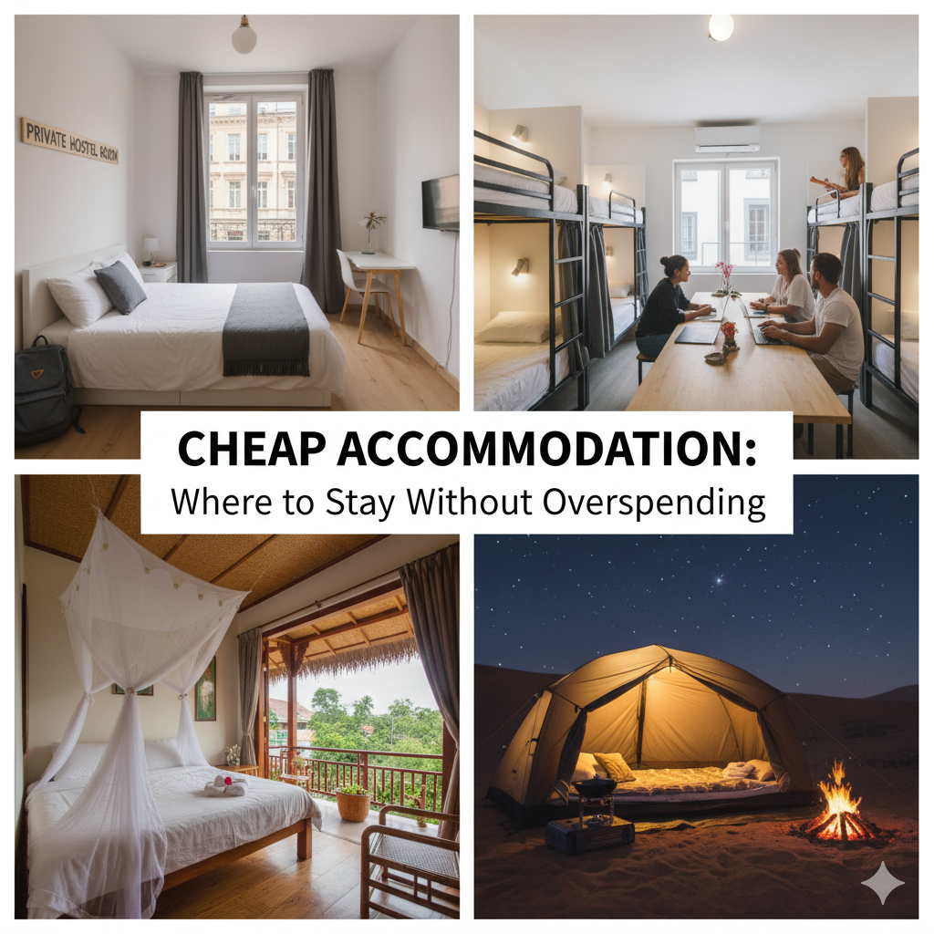Cheap Accommodation Where to Stay Without Overspending