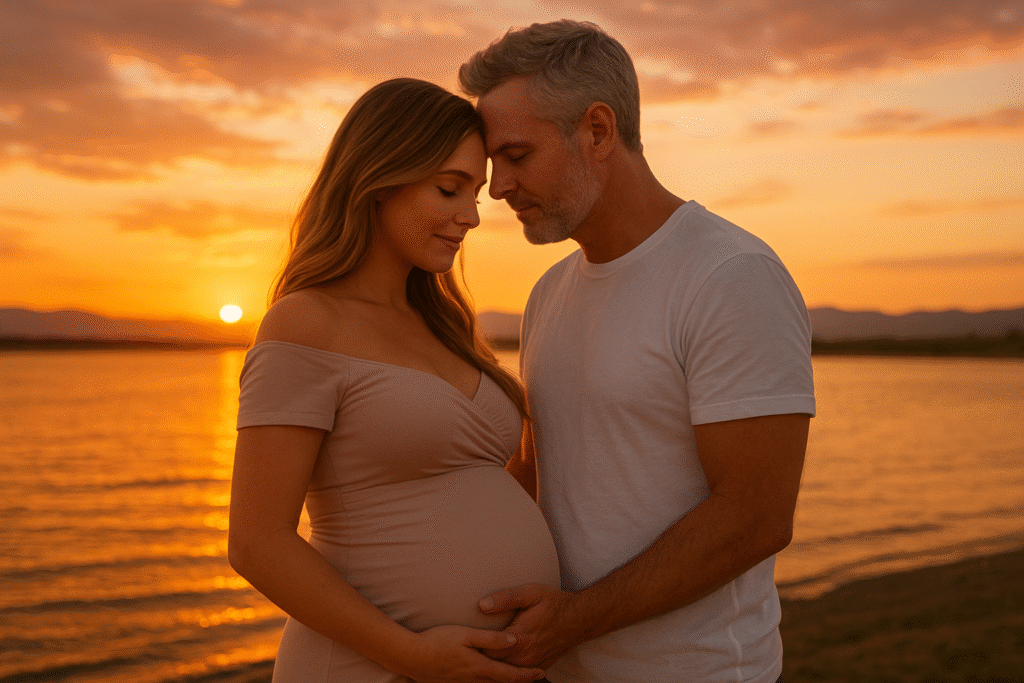 Emily Stomatuk and Michael Justin expecting baby