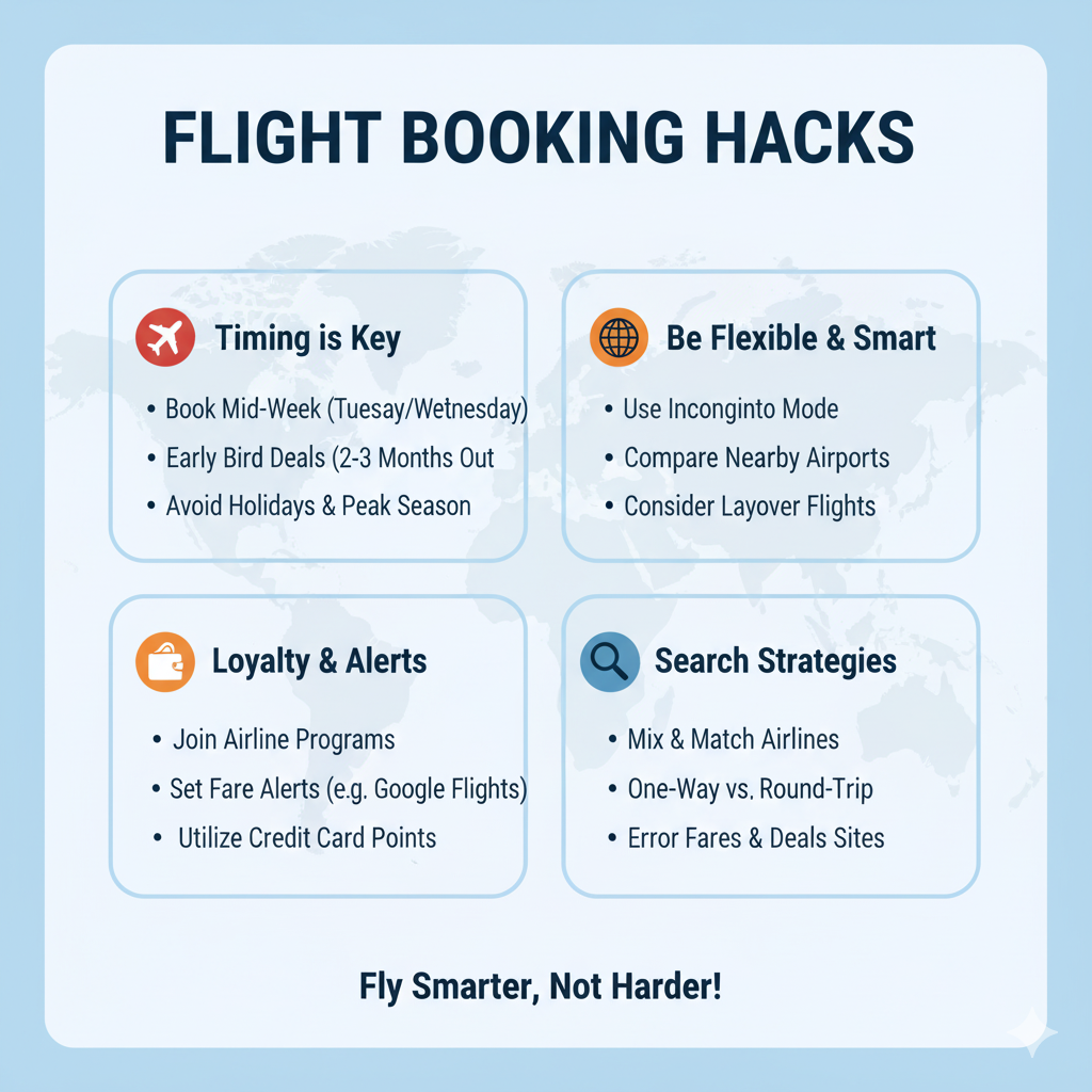 flight booking hacks