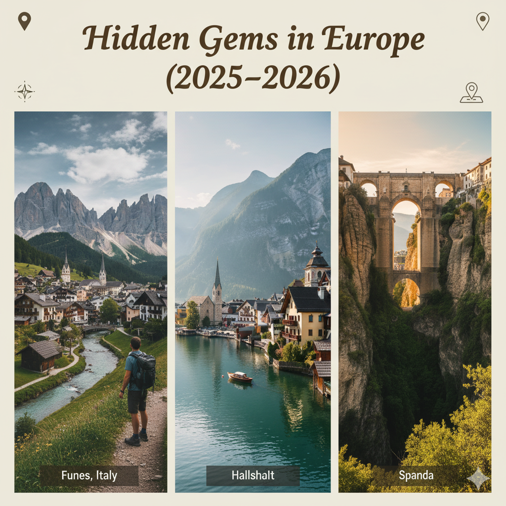 Hidden Gems in Europe 2025–2026