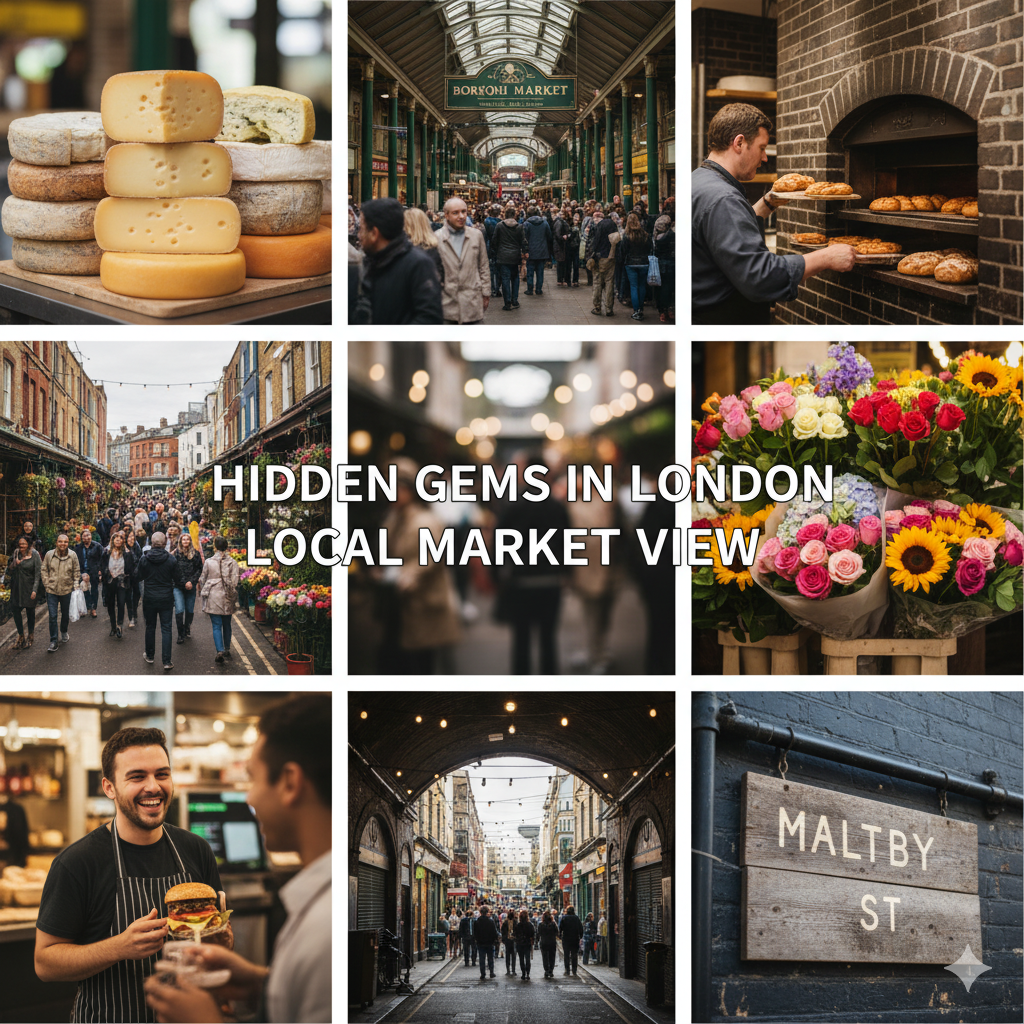 Hidden Gems in London – Local Market View