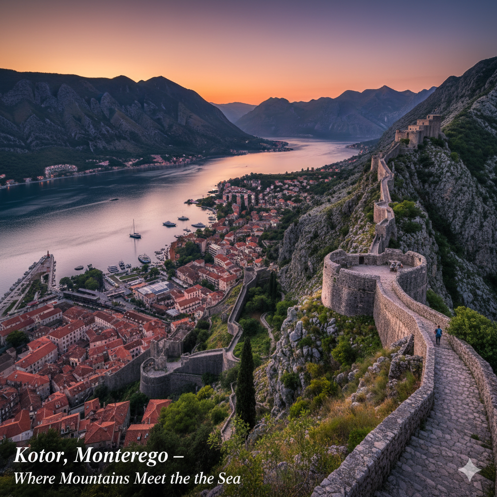 Kotor, Montenegro – Where Mountains Meet the Sea
