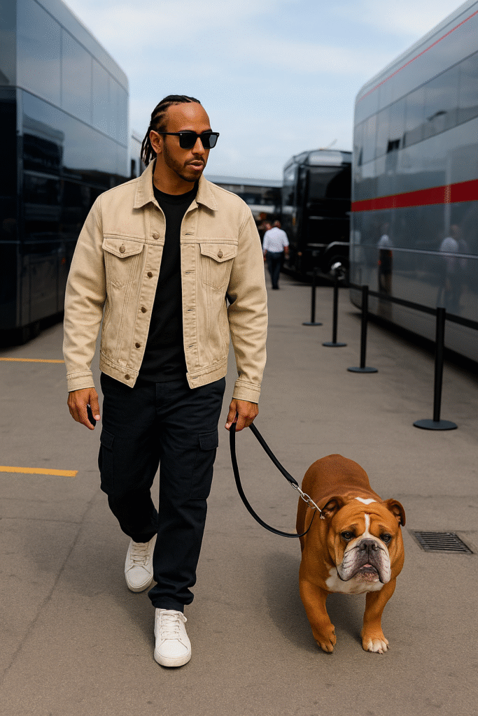 Lewis Hamilton dog Roscoe death