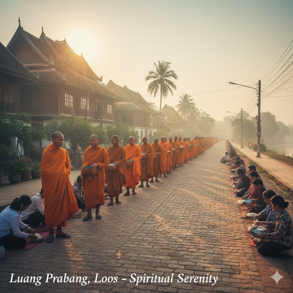 Luang Prabang, Laos – Spiritual Serenity