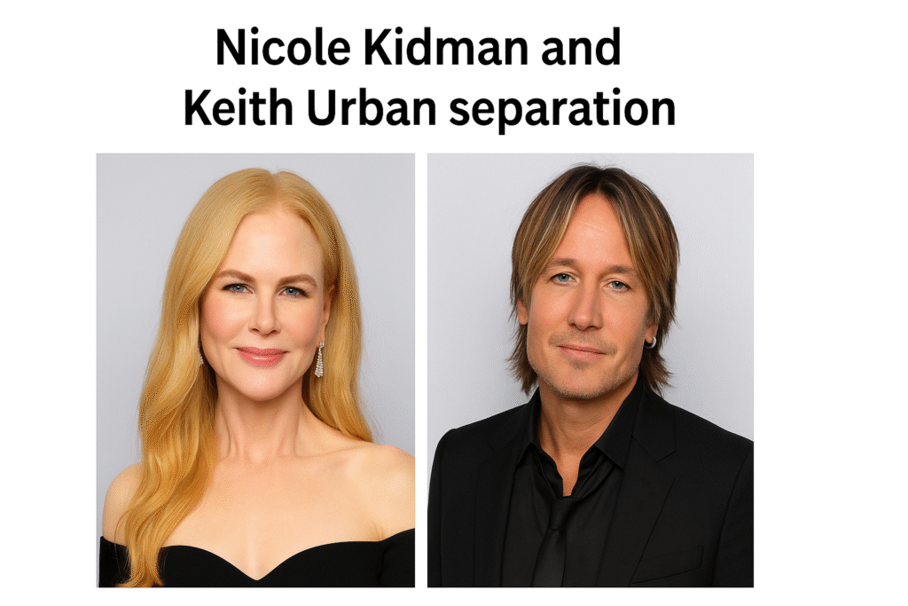 Nicole-Kidman-and-Keith Urban-separation-announcement