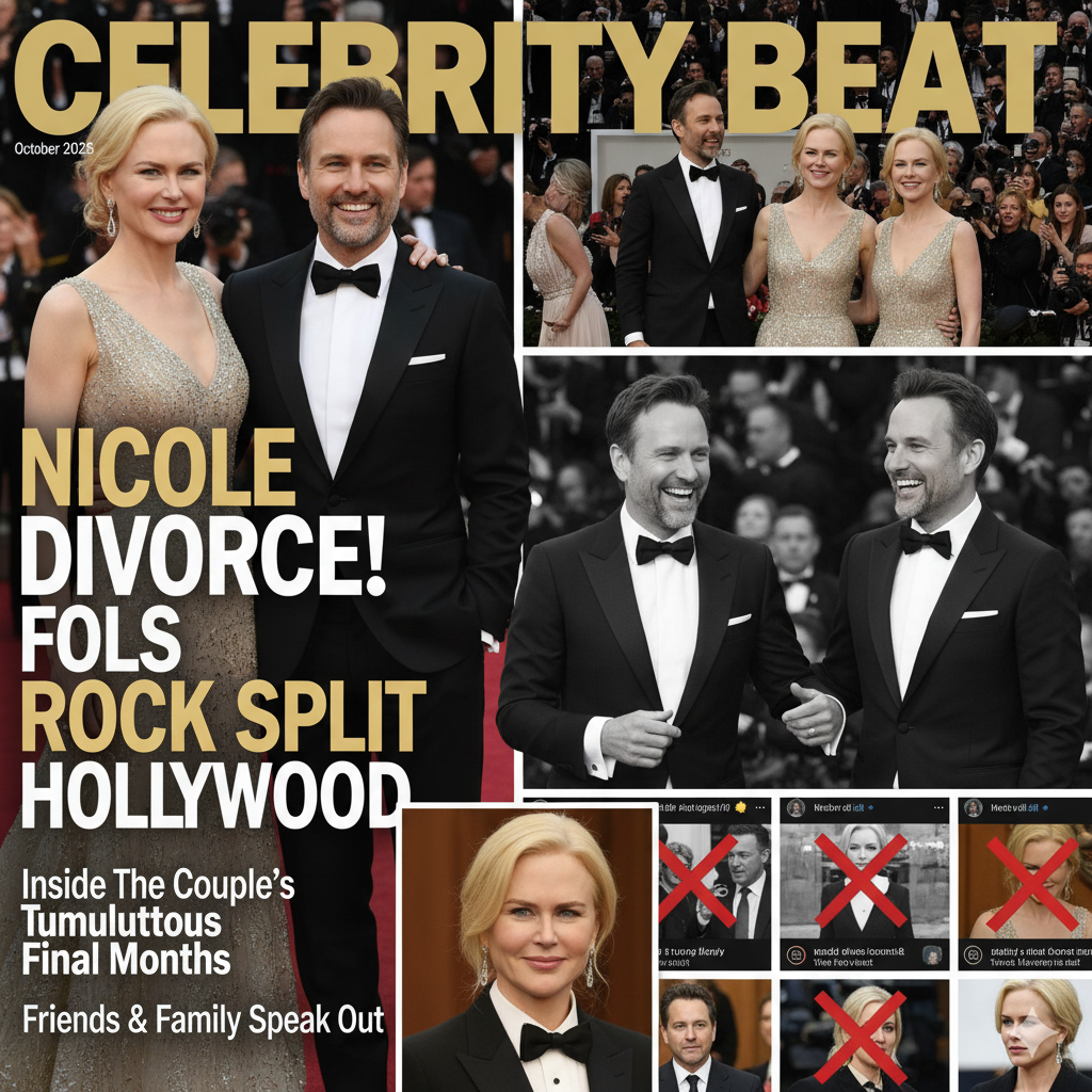 Nicole Kidman files divorce dominated headlines