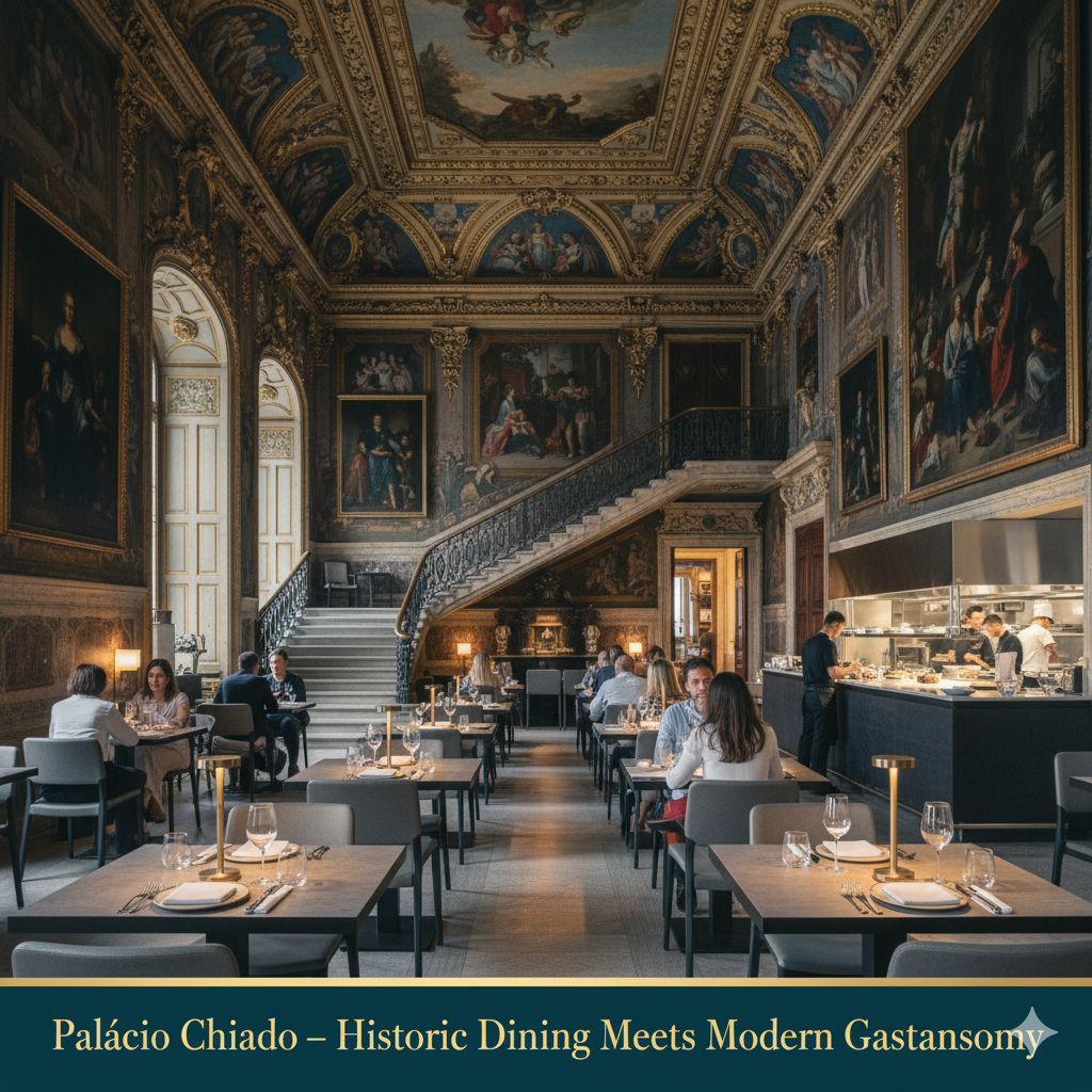 Palácio Chiado – Historic Dining Meets Modern Gastronomy