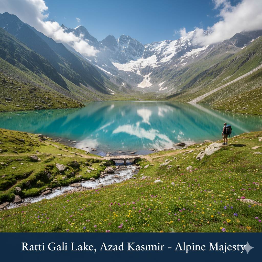 Ratti Gali Lake, Azad Kashmir – Alpine Majesty