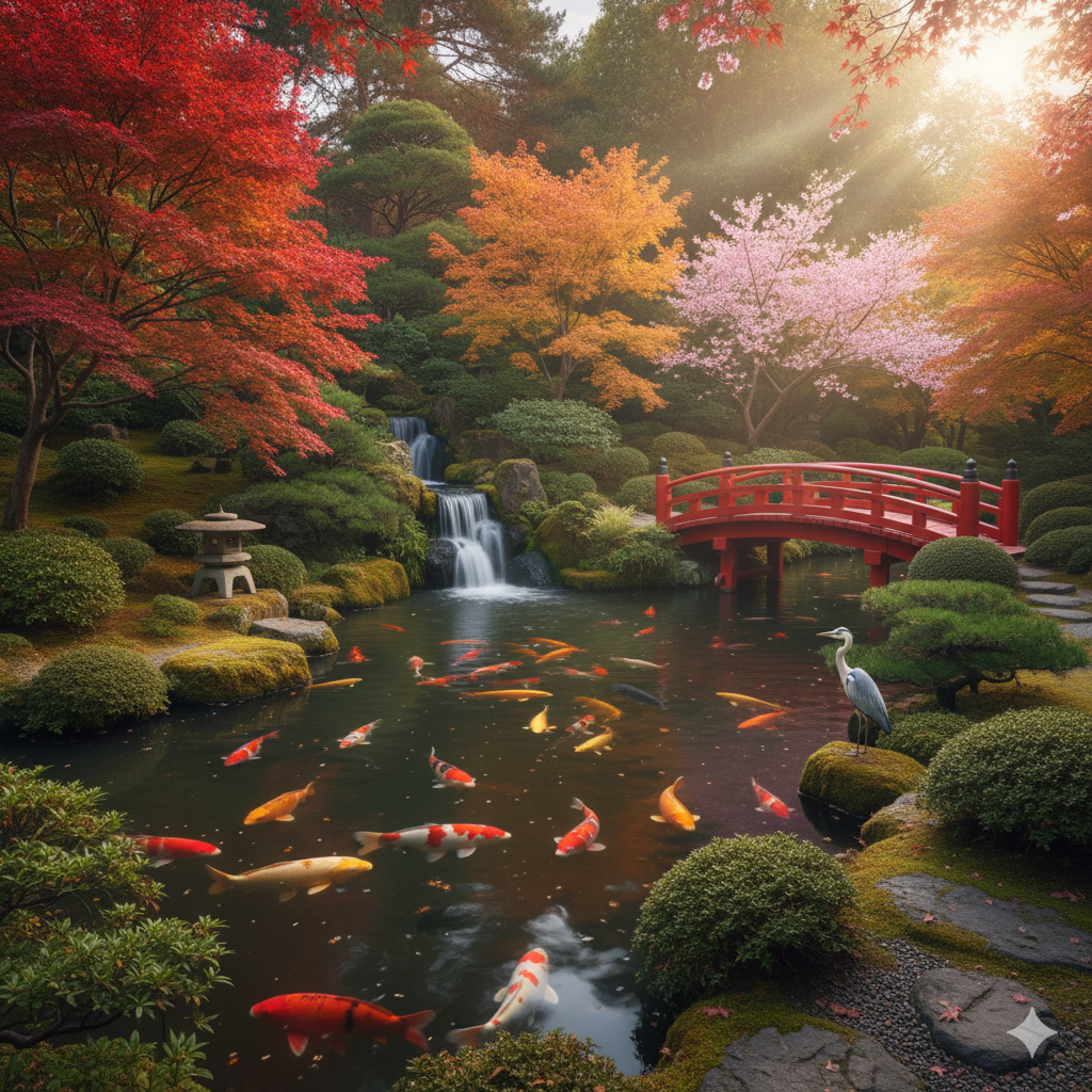 Secret garden London Kyoto Garden Holland Park