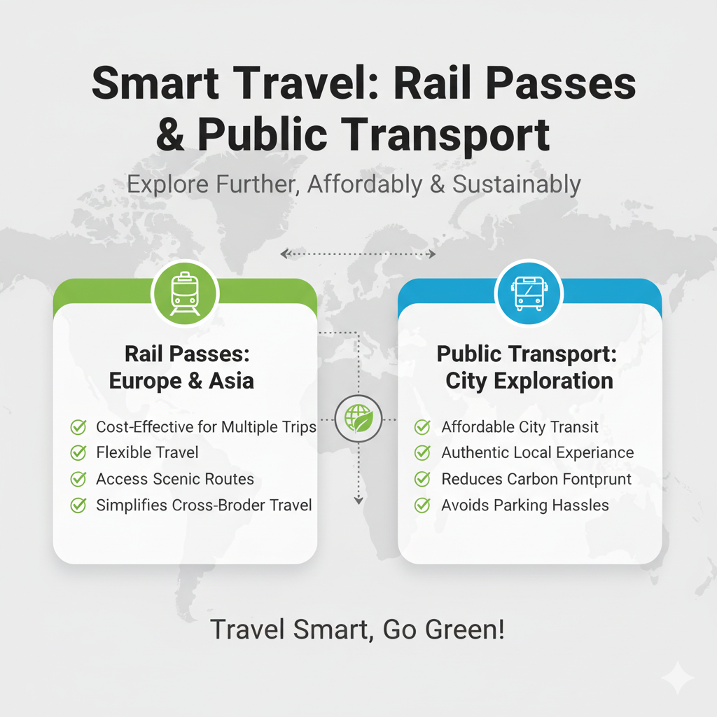 Using Rail Passes and Public Transport