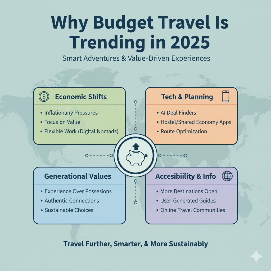 Why Budget Travel Is Trending in 2025
