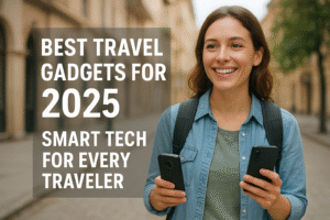 Best Travel Gadgets for 2025: Smart Tech for Every Traveler