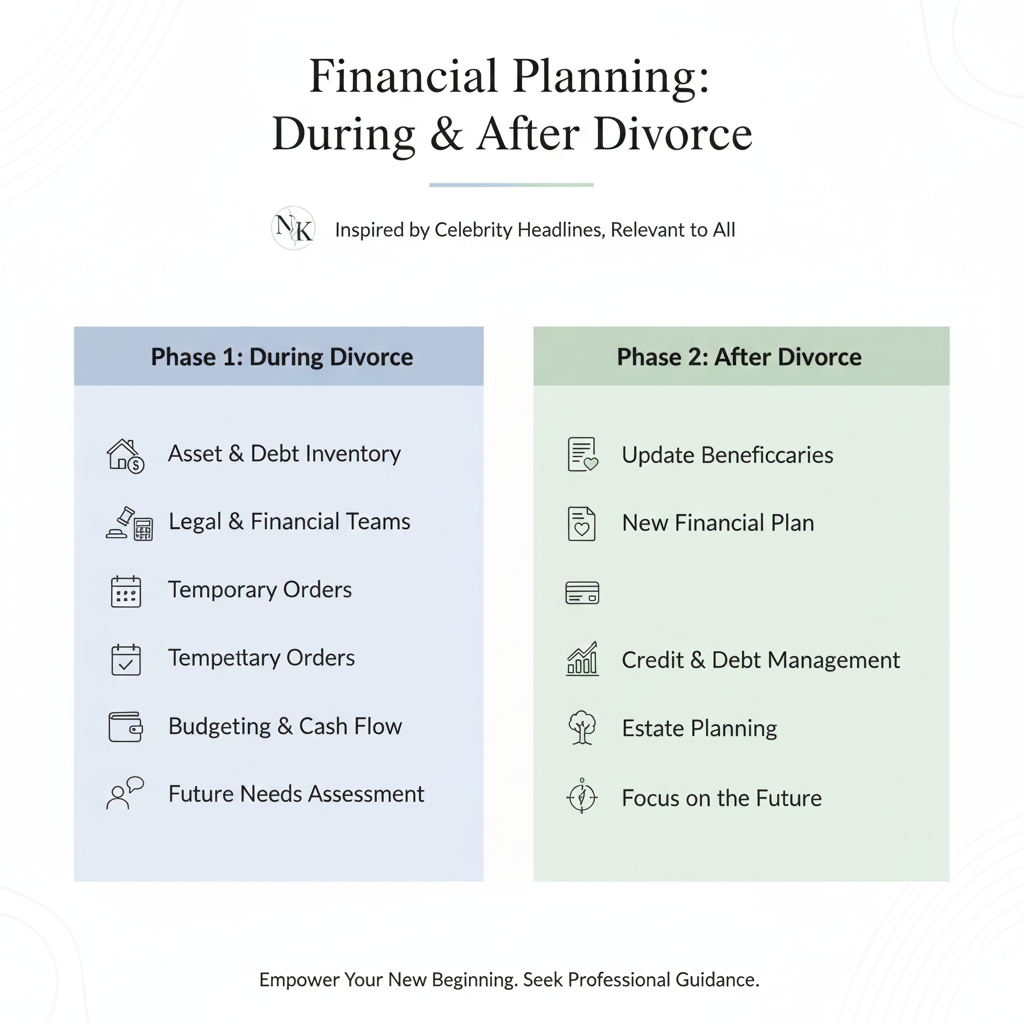 nicole Financial planning during and after divorce