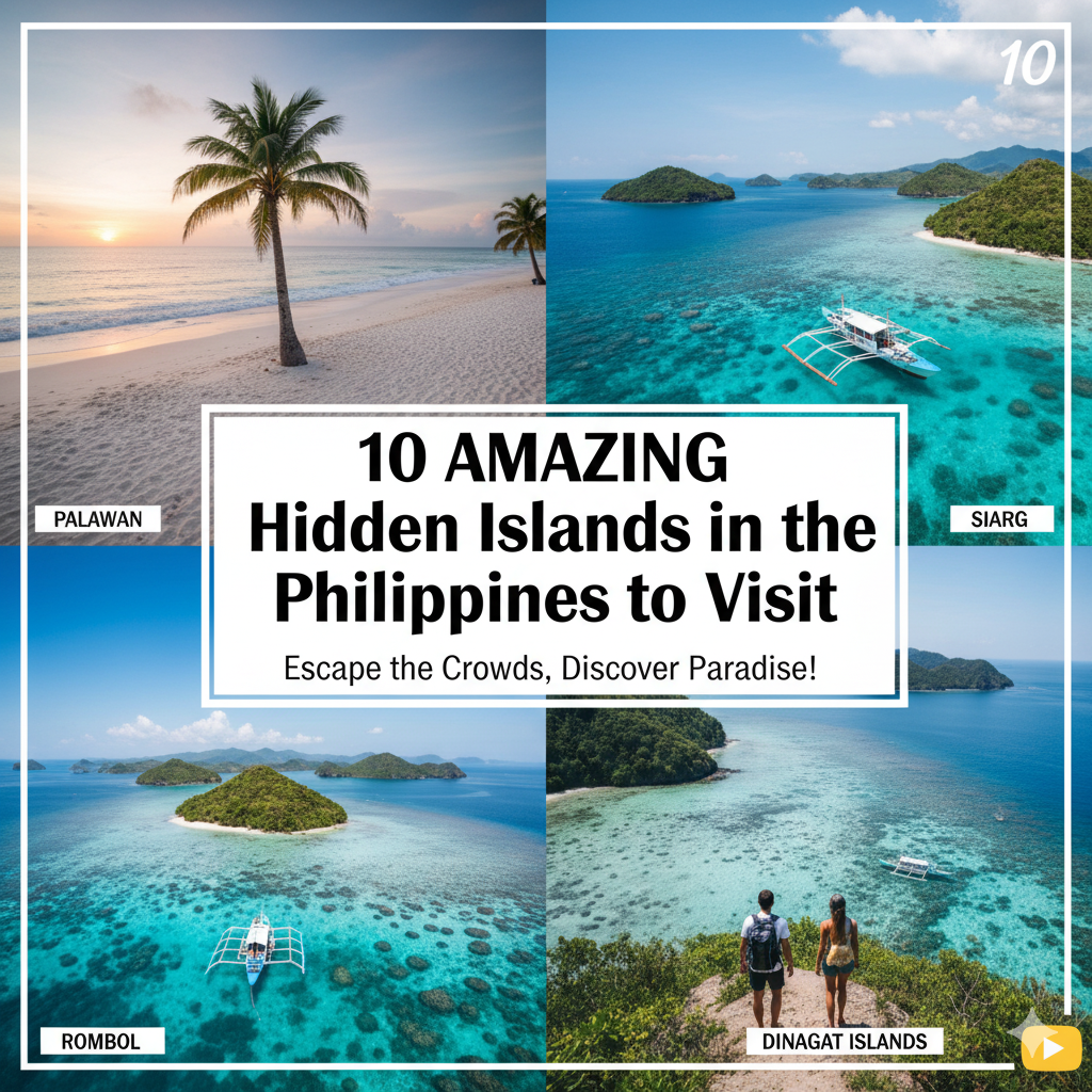 10 Amazing Hidden Islands in the Philippines