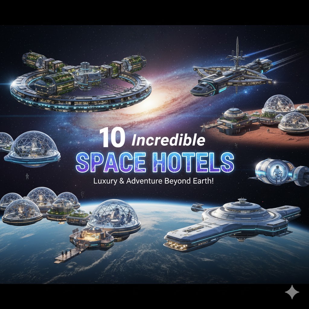 10 Incredible Space Hotels