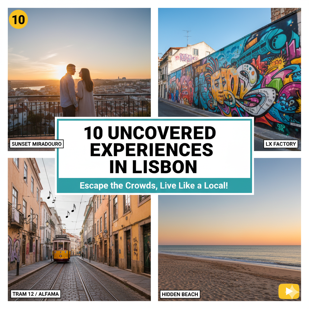 10 uncovered experiences in Lisbon