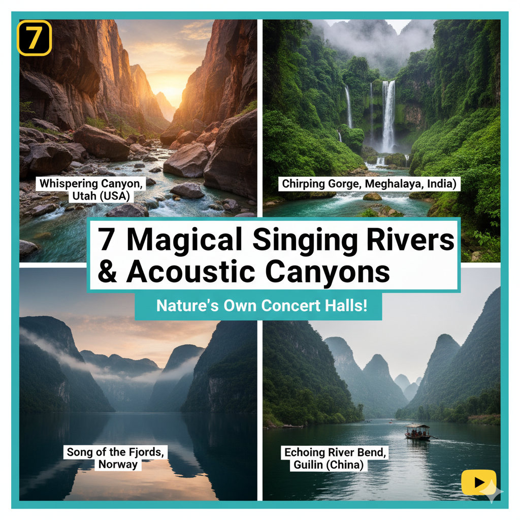 7 Magical Singing Rivers Acoustic Canyons