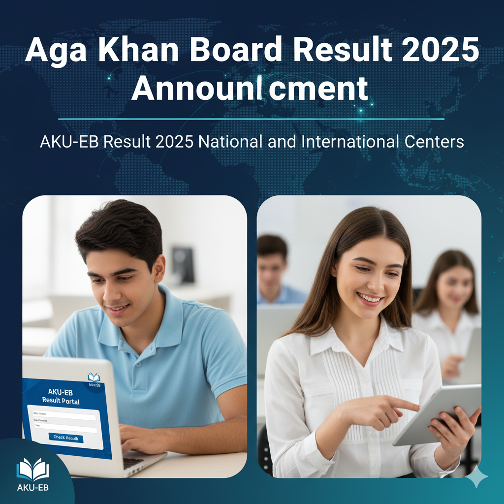 Aga Khan Board Result 2025, AKU-EB National & International Students