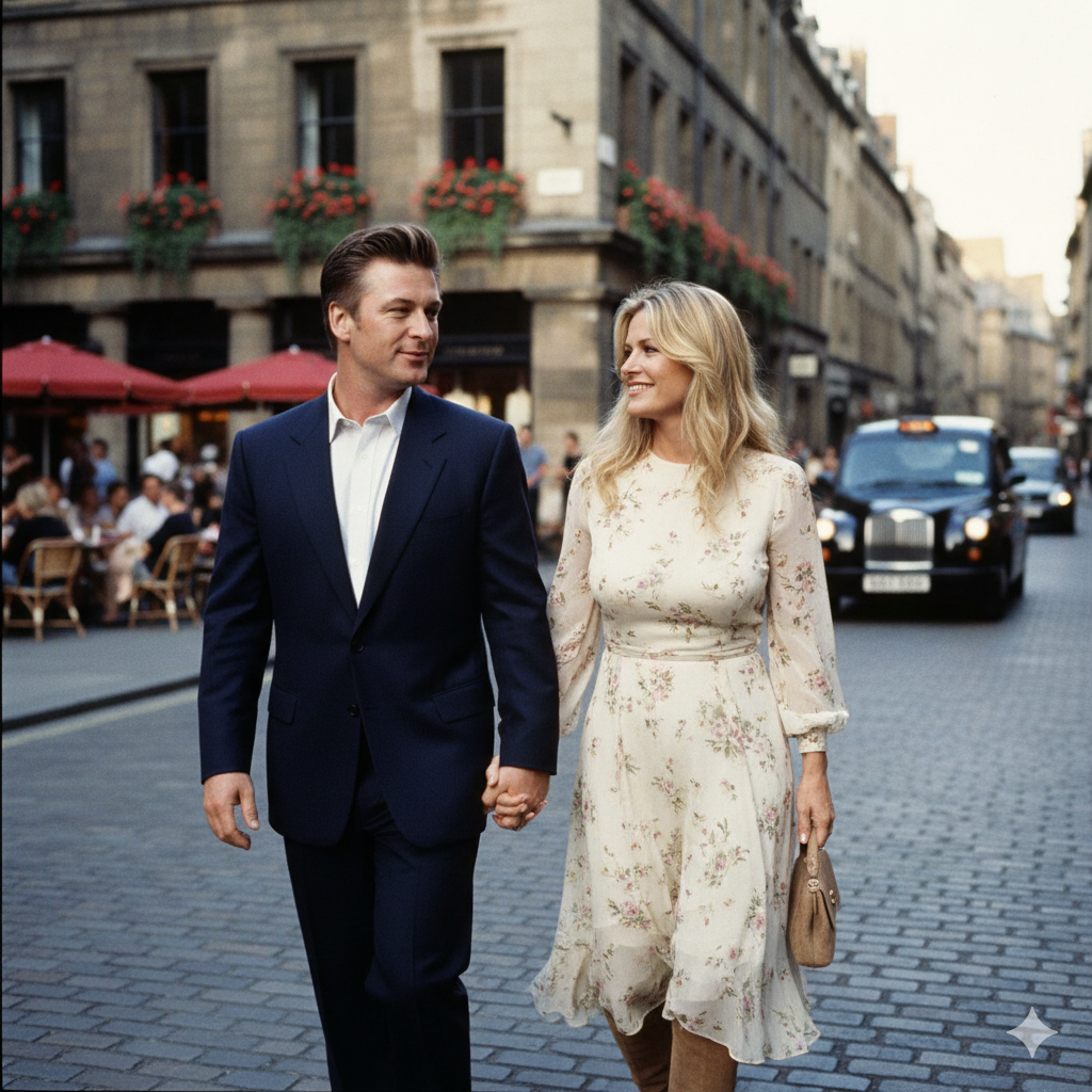 Alec Baldwin and Kim Basinger in the 1990s