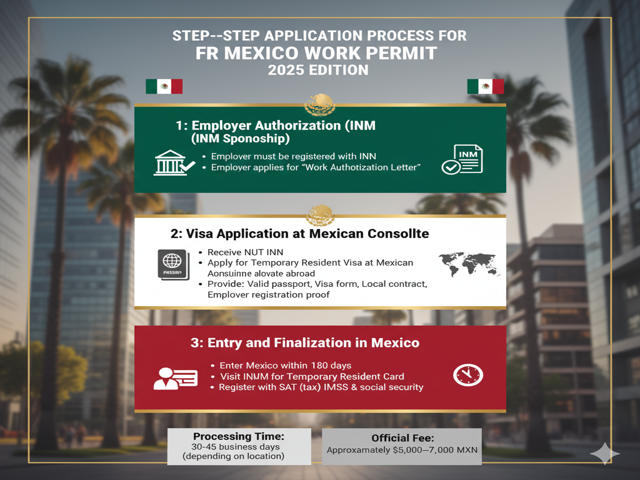 Application Process for Mexico Work Permit 2025