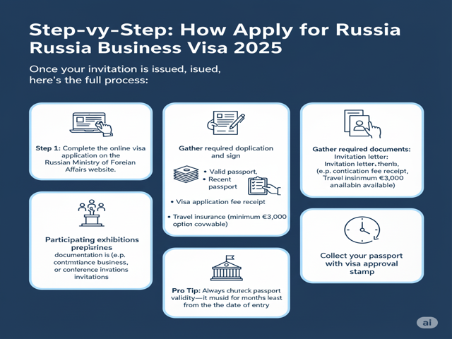 Apply for Russia Business Visa 2025