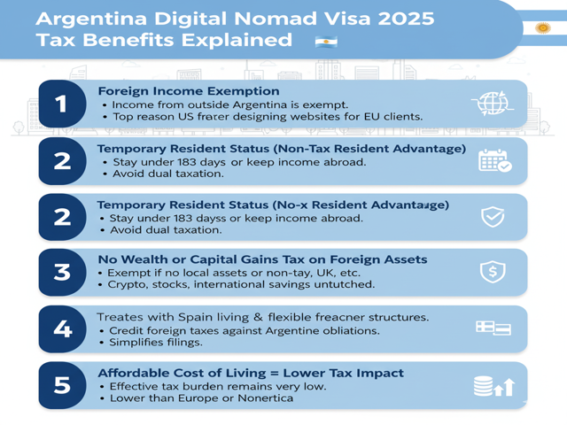 Argentina Digital Nomad Visa 2025 Tax Benefits Explained