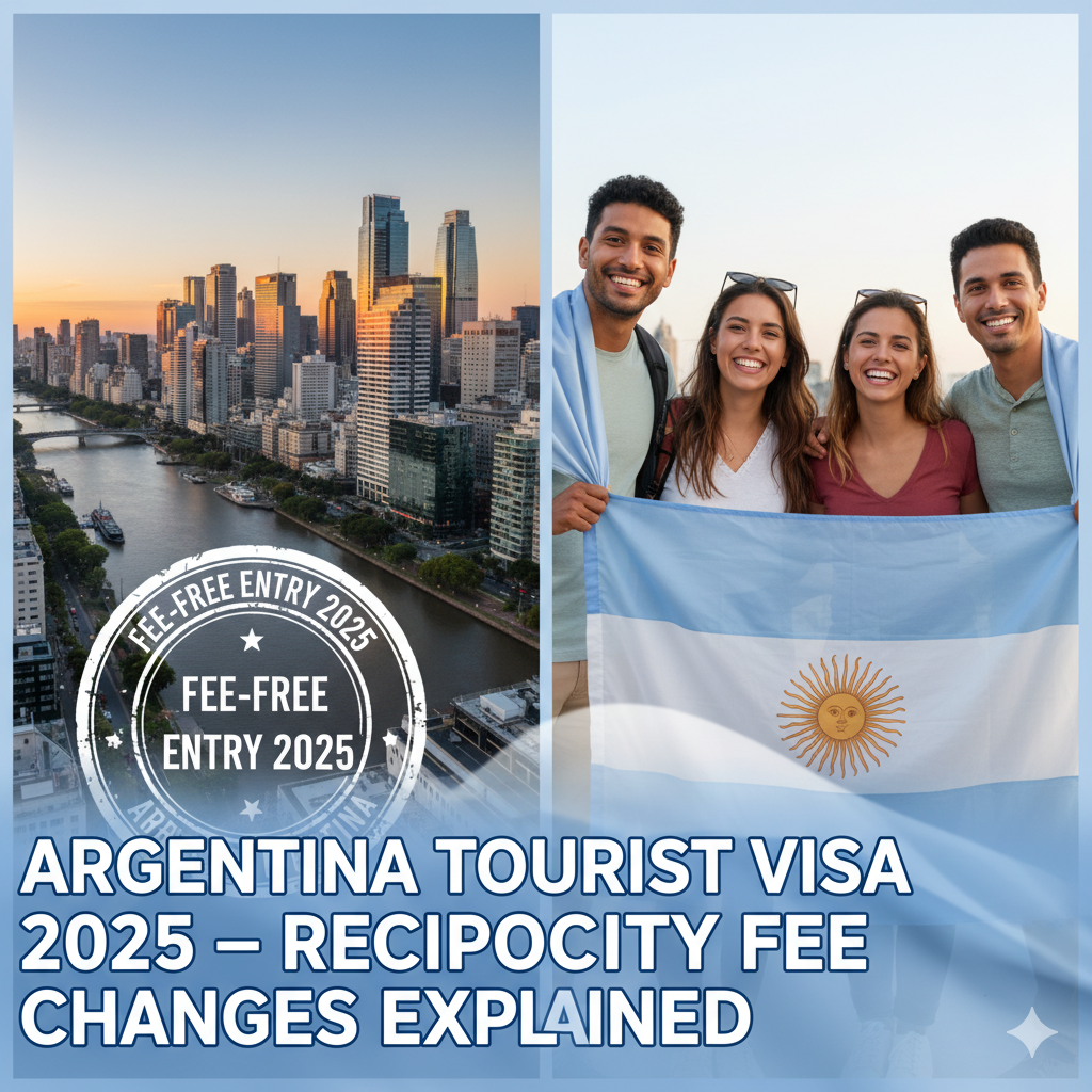 Argentina Tourist Visa 2025 Fee