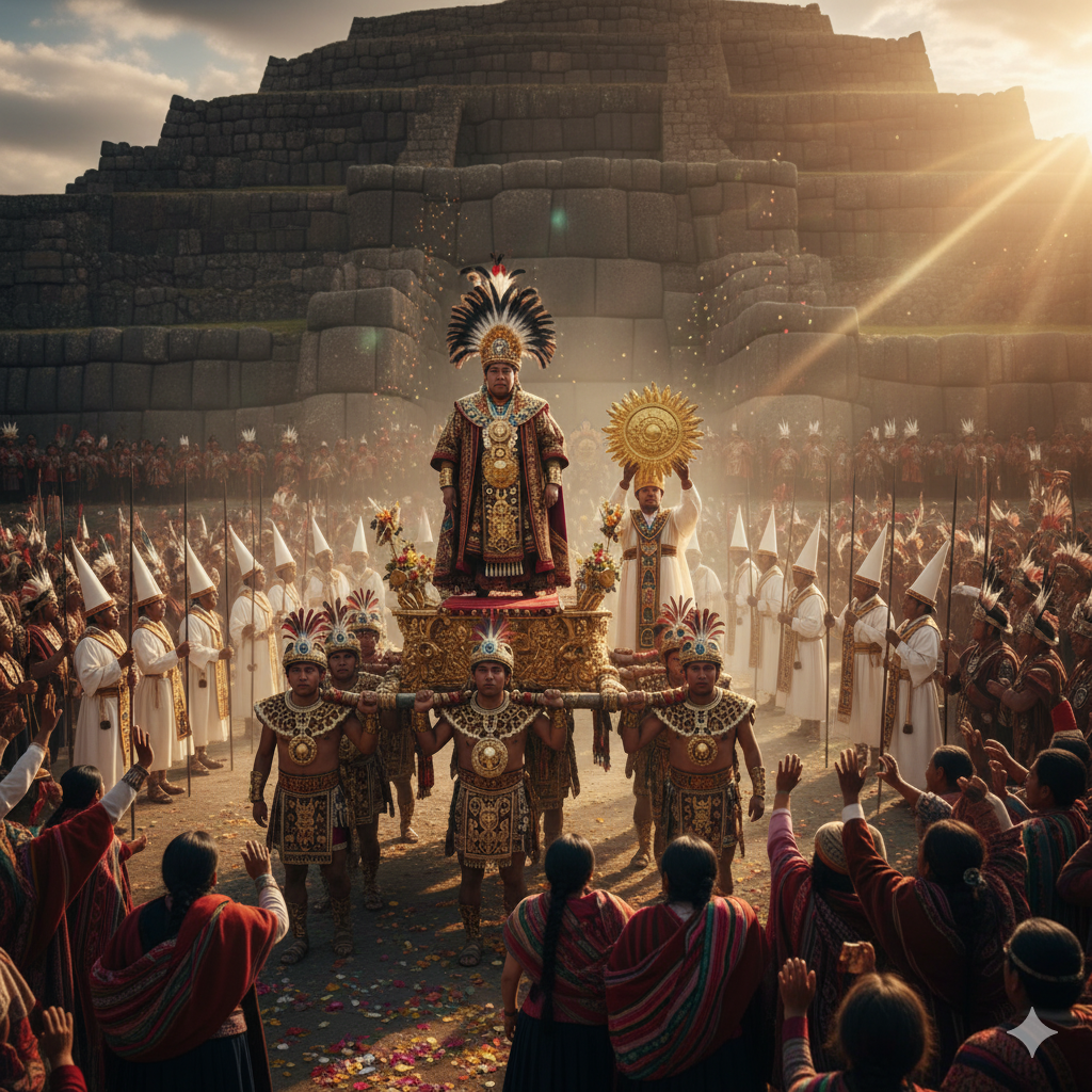 Arrival of the Inca Emperor