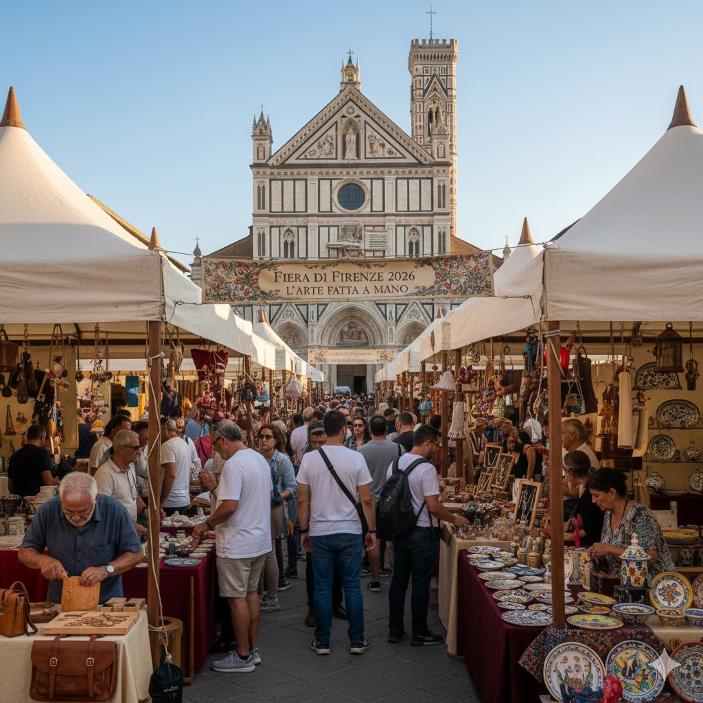 Artisans displaying handmade crafts at Florence Fair 2026