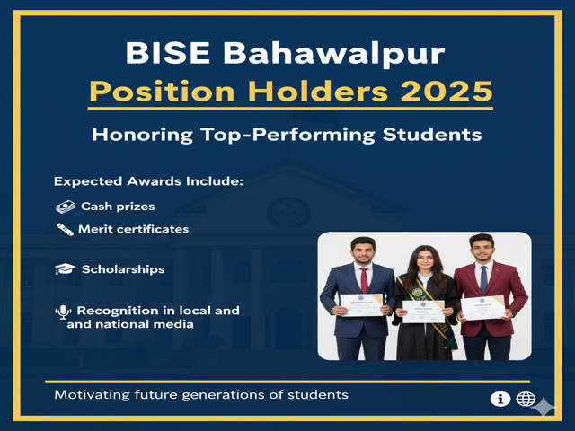 BISE Bahawalpur Position Holders 2025