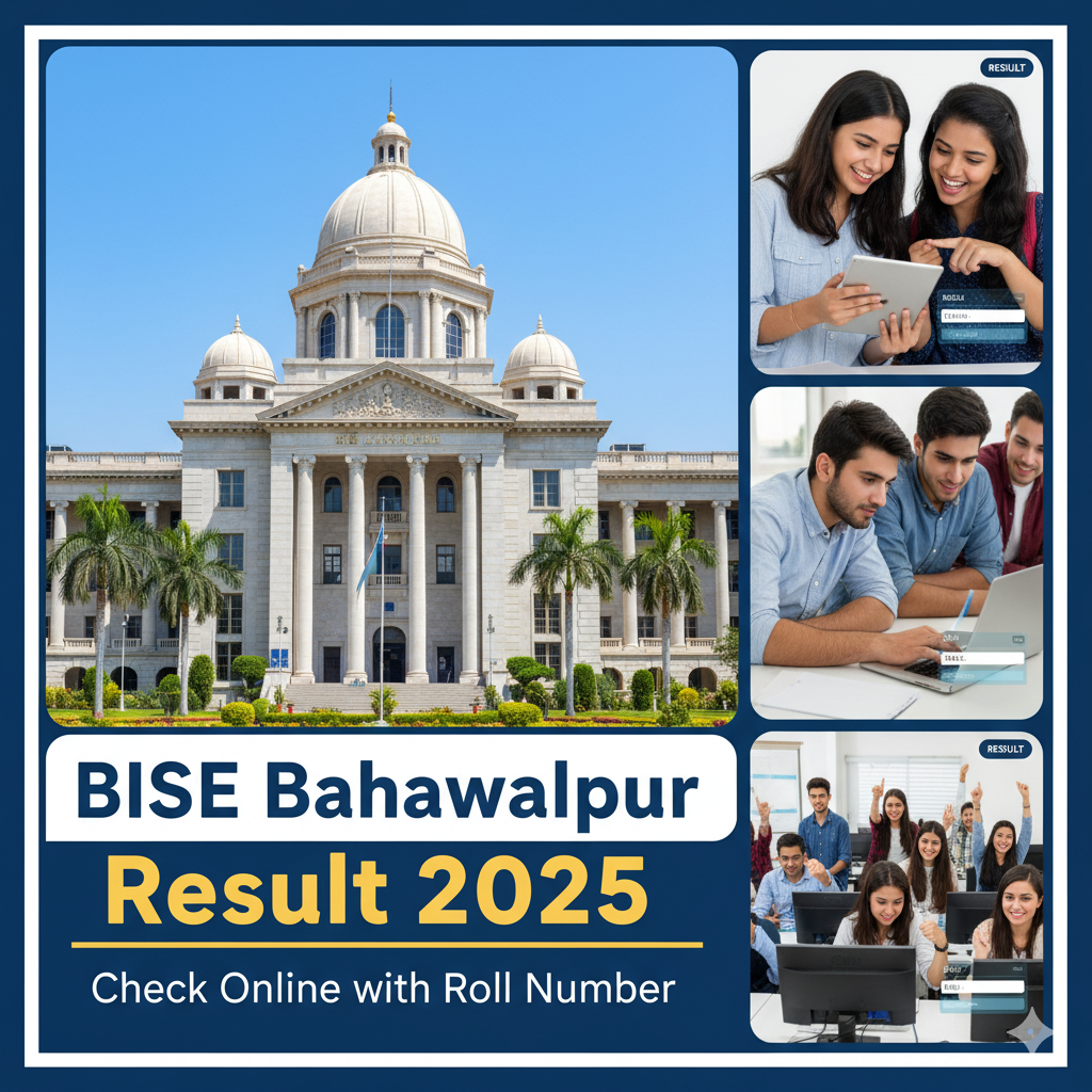 BISE Bahawalpur Result 2025 Check Online with Roll Number
