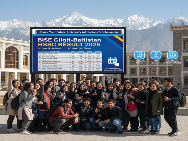 BISE Gilgit-Baltistan HSSC Result 2025
