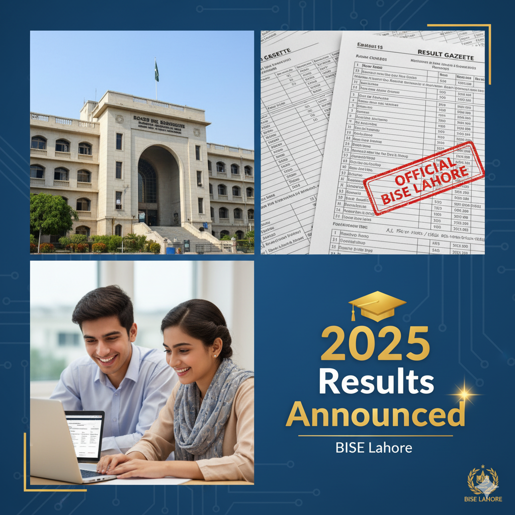 BISE Lahore Result 2025 Announcement