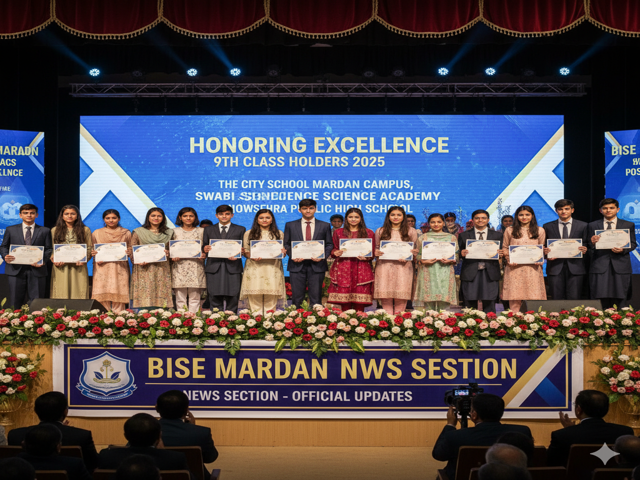 BISE Mardan Position Holders 2025