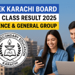 BSEK Karachi Board 9th Class Result 2025 Science & General Group