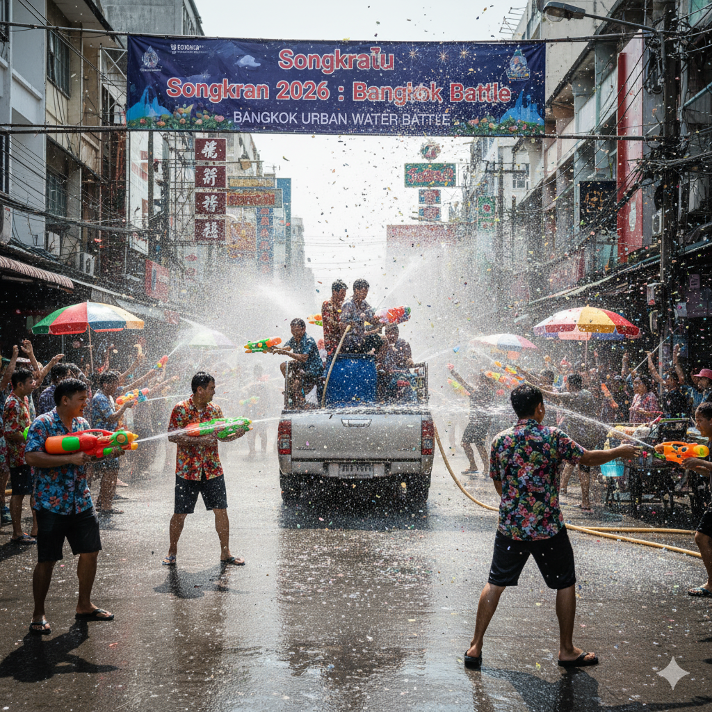 Bangkok – The Ultimate Urban Water Battle