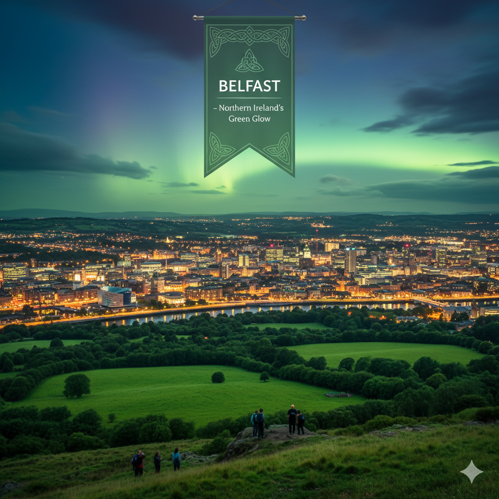 Belfast – Northern Ireland’s Green Glow