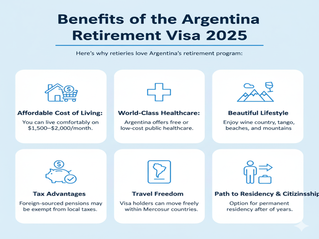 Benefits of the Argentina Retirement Visa 2025