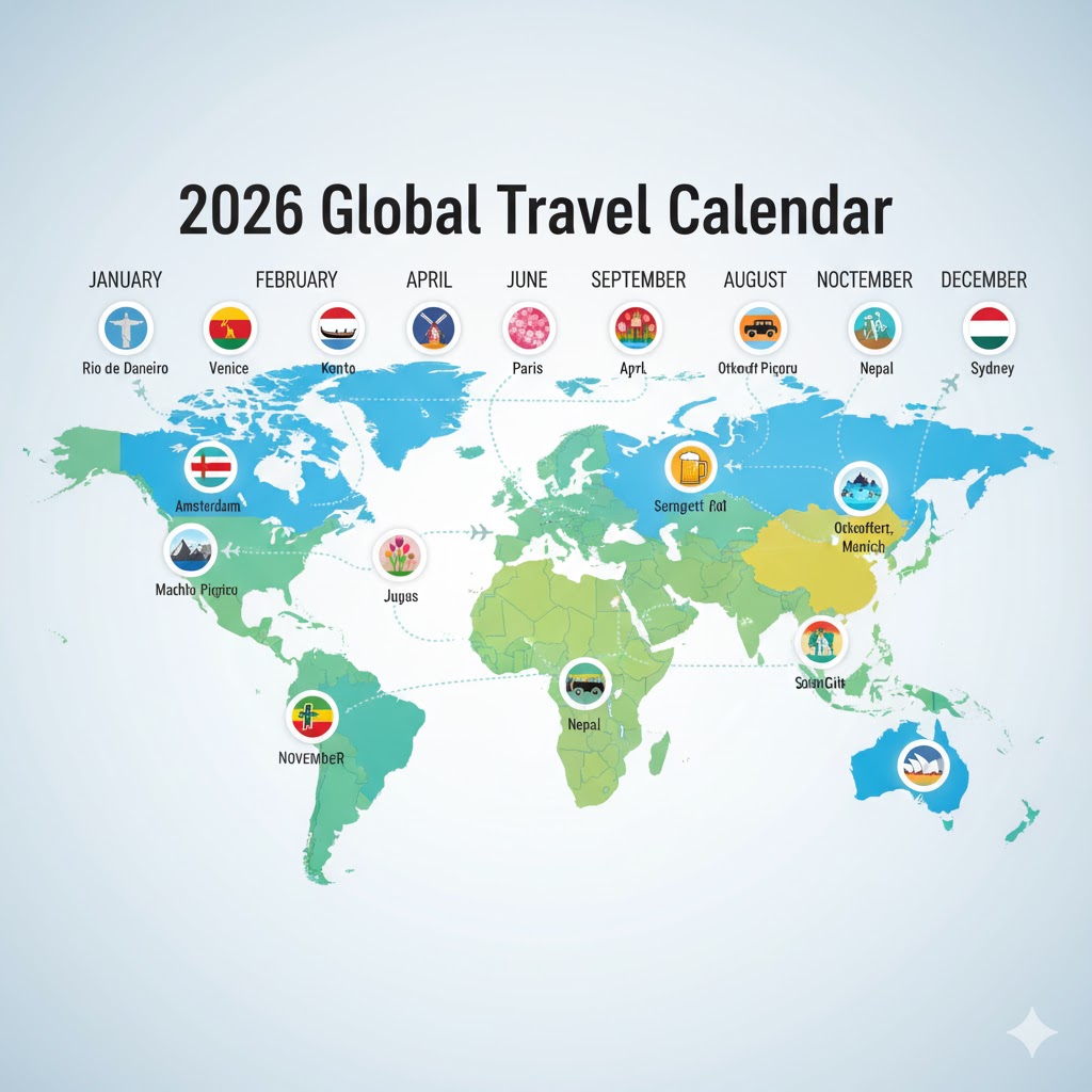 Best Time to Visit Countries 2026