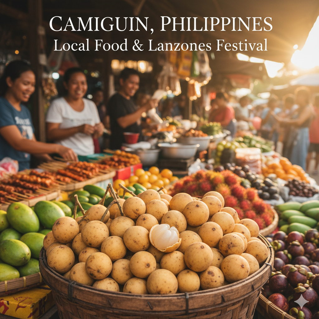 Camiguin lanzones fruit festival local food