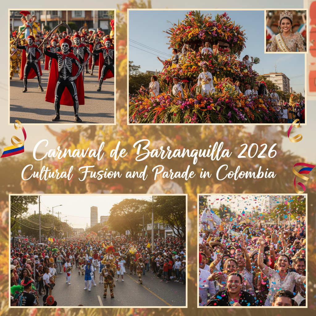 Carnaval de Barranquilla 2026 in Colombia