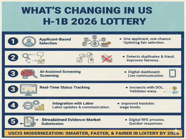 Changing in US H-1B 2026 Lottery