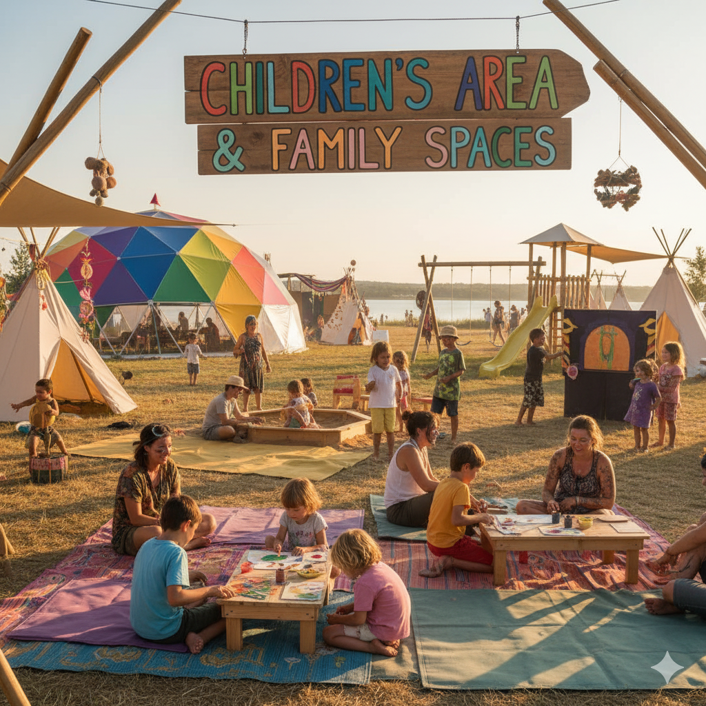 Children's Area & Family Spaces at Boom Festival