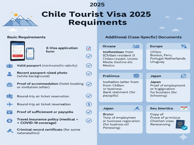 Chile Tourist Visa 2025 Requirements