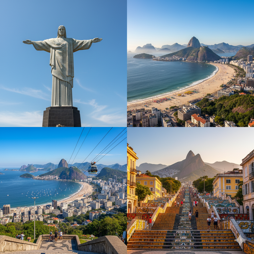 Christ the Redeemer, Copacabana & Ipanema Beaches, Sugarloaf Mountain, and the Selarón Steps