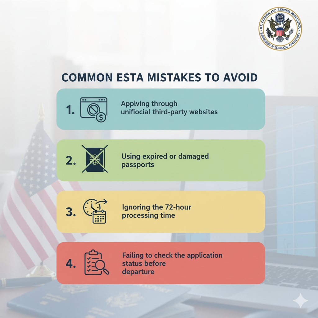 Common ESTA Mistakes to Avoid
