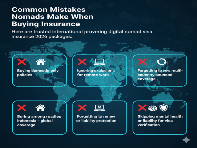 Common Mistakes Nomads